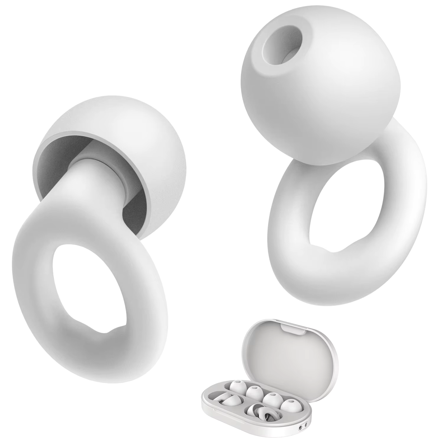 Tapones para los Oídos Reutilizables – Ultra Cómodos, 28 dB de Reducción de Ruido